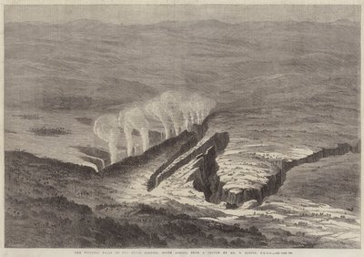 Les chutes Victoria du fleuve Zambèze, Afrique du Sud - Thomas Baines